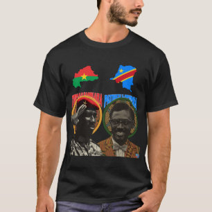 Thomas Sankara & Patrice Lumumba Panafrikanisches  T-Shirt