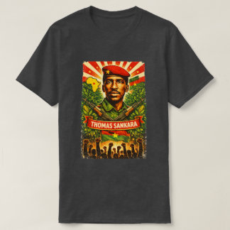 Thomas Sankara Revolutionäres Shirt Pan-Afrika tee
