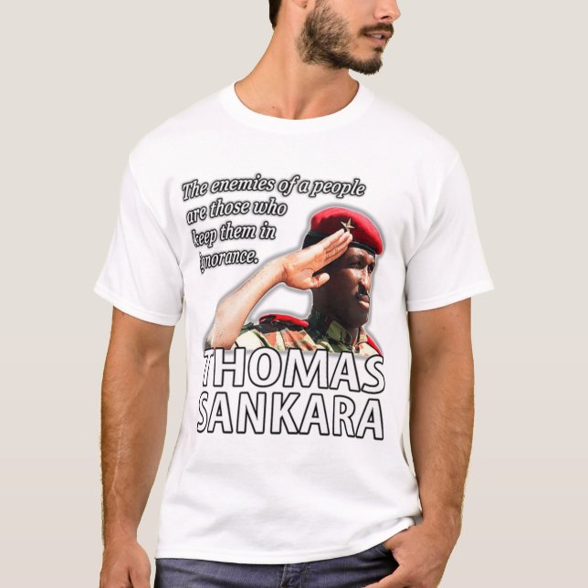Thomas Sankara The Enemies of the People Premium T-Shirt (Vorderseite)