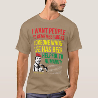 THOMAS SANKARA Zitat Familie T-Shirt