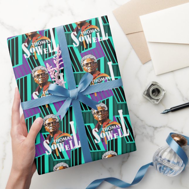 Thomas Sowell Wrapping Paper Geschenkpapier (Schenken)