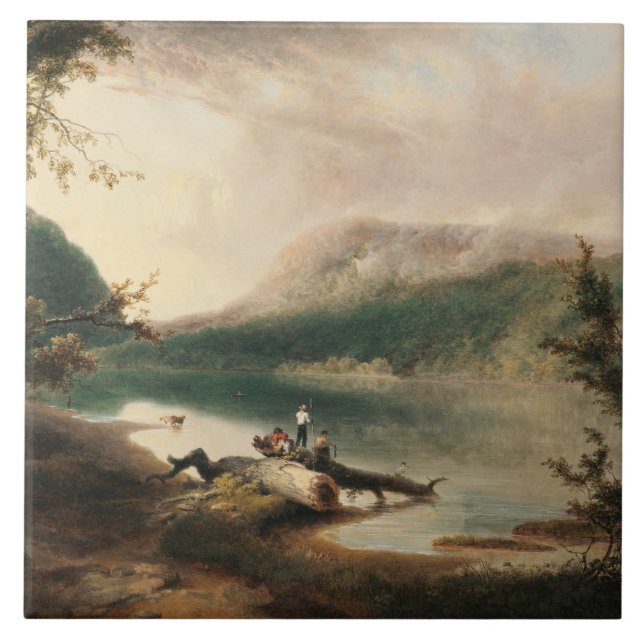 Thomas teigig - Delaware Water Gap Fliese (Vorderseite)