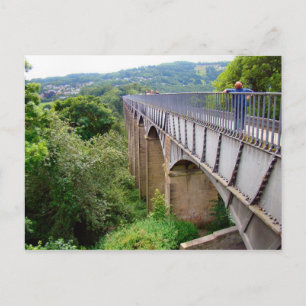 Thomas Telford's Aquaduct, Llangollen, Postkarte