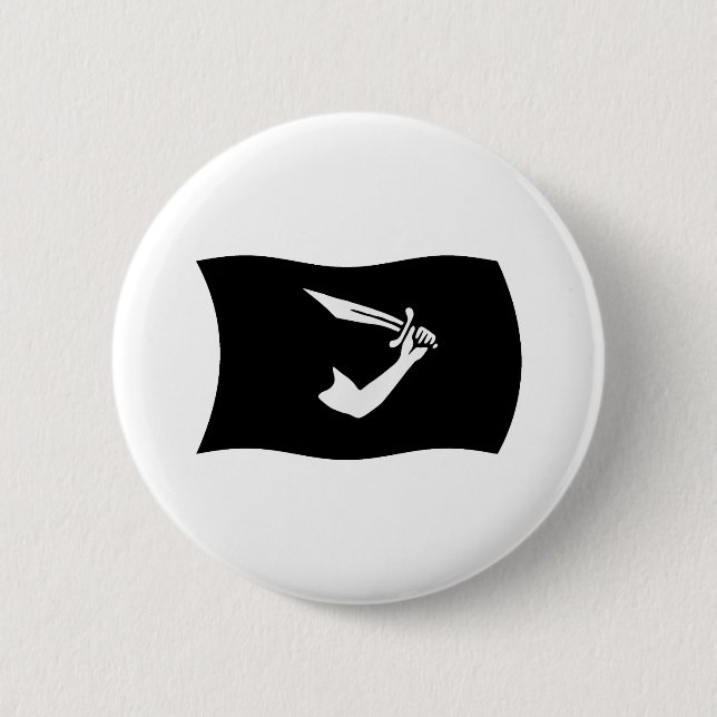 Thomas-Tew-Flaggenknopf Button (Vorderseite)