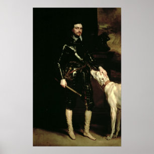 Thomas Wentworth, 1. Graf von Strafford 1633-6 Poster