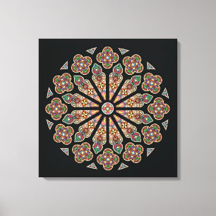 Thomas Window Leinwand 24x24"