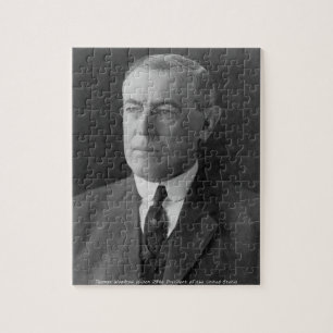 Thomas Woodrow Wilson 28. Präsident von Amerika Puzzle