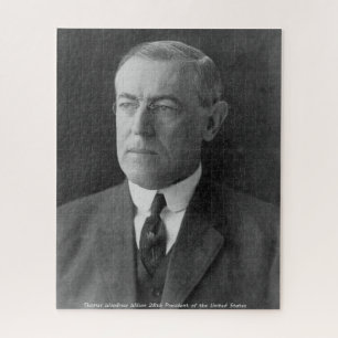 Thomas Woodrow Wilson 28. Präsident von Amerika Puzzle