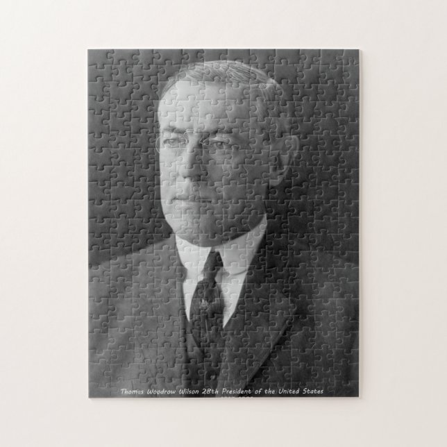 Thomas Woodrow Wilson 28. Präsident von Amerika Puzzle (Vertikal)