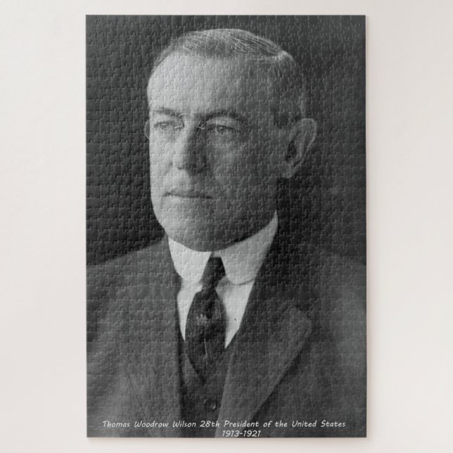 Thomas Woodrow Wilson 28. Präsident von Amerika Puzzle (Vertikal)
