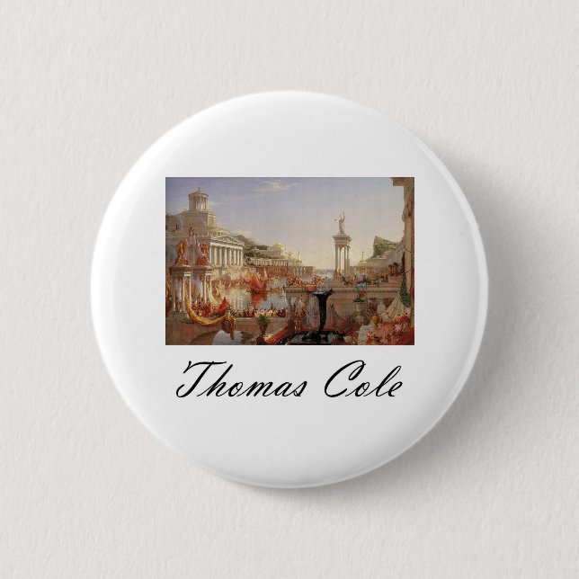 ThomasCole der Kurs der Reich-Vollendung Button (Vorderseite)