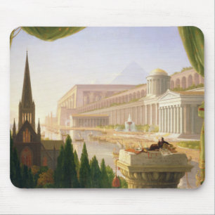 ThomasCole - der Traum des Architekten Mousepad