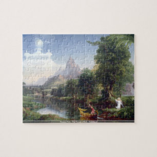 ThomasCole - die Reise des Lebens - Kindheit puzzl Puzzle