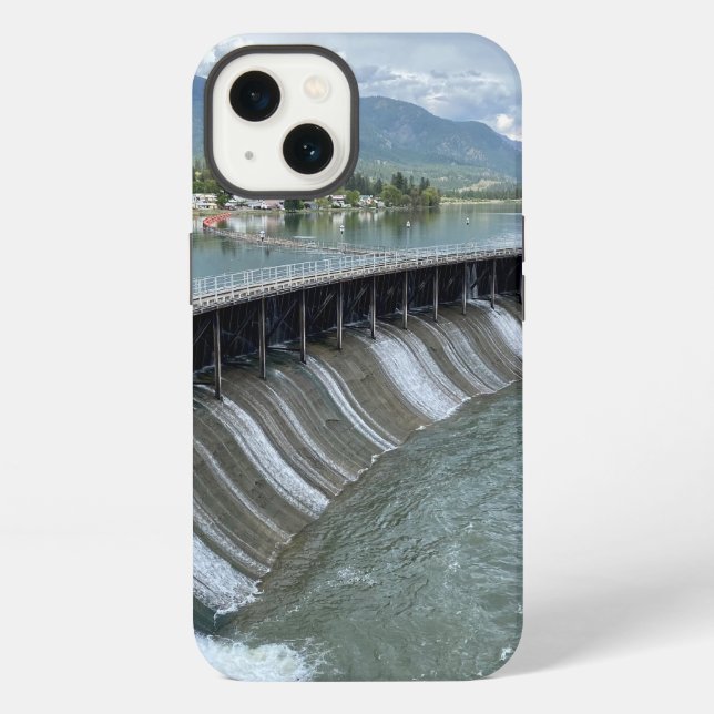 Thompson Falls Dam iPhone Hüllen Hülle (Rückseite)