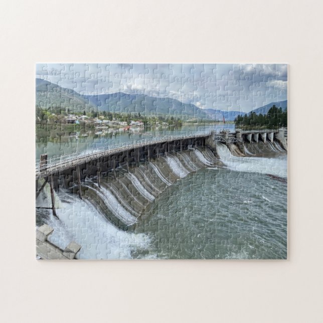 Thompson Falls Dam Puzzle (Horizontal)
