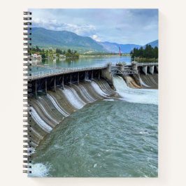 Thompson Falls Staudamm Notizbuch