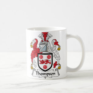 Thompson-Familienwappen Tasse