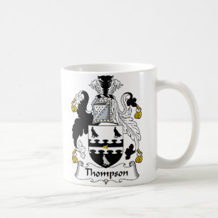 Thompson-Familienwappen Tasse