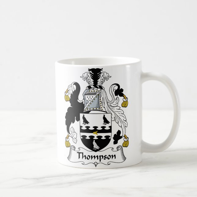 Thompson-Familienwappen Tasse (Rechts)