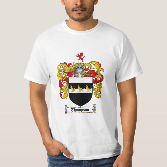 Thompson-Familienwappen - Thompson-Wappen T-Shirt (Vorderseite)