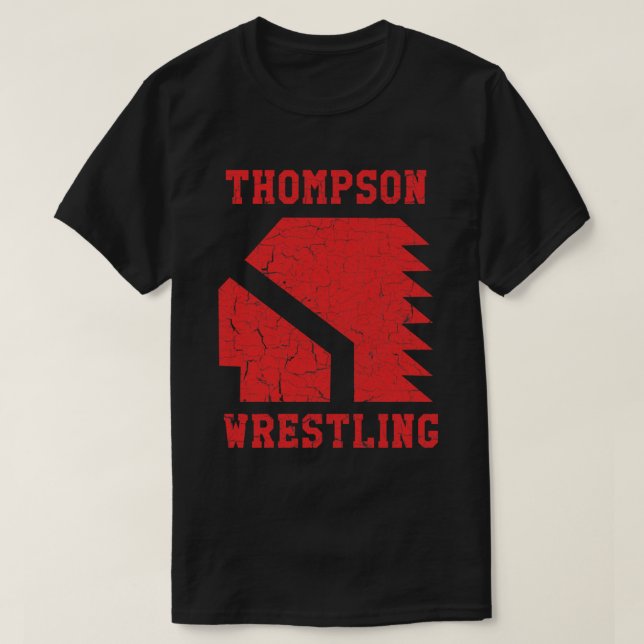 Thompson High School Wrestling (Vision Quest) T-Shirt (Design vorne)