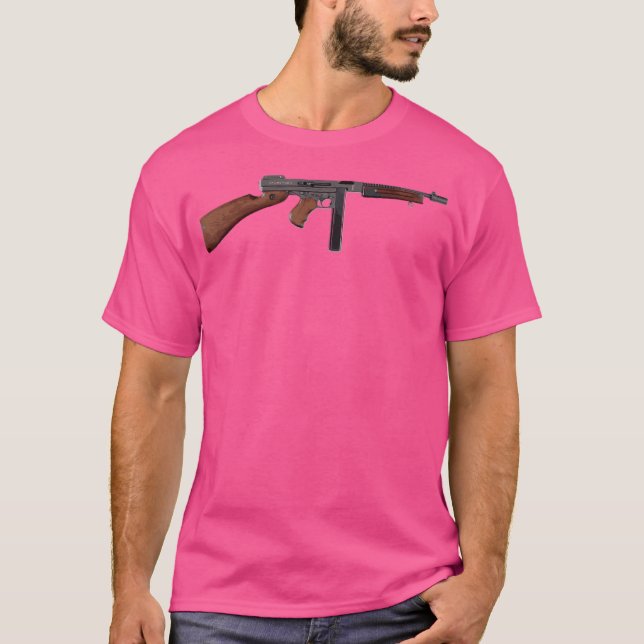 Thompson M1A1 Submachine Gun T-Shirt (Vorderseite)