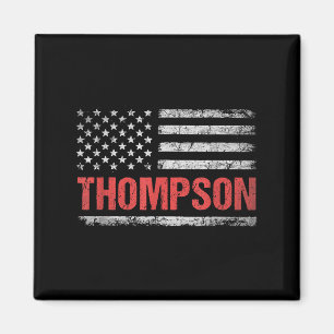 Thompson Name American Flag - Nachname von Thompso Magnet