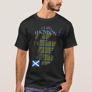 Thompson-Schottischer-Clan-Tartan-Schottland T-Shirt