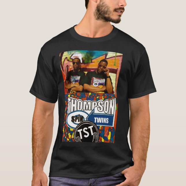THOMPSON SPIN TWIN TOUR Dark T - Shirt (Vorderseite)