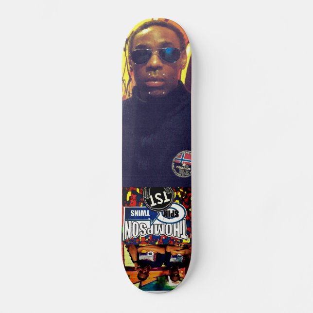 Thompson Spin Twins DINO TRIBUTE Skateboard (Vorderseite)