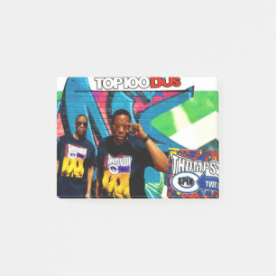 THOMPSON SPIN TWINS (OFFIZIELLE MERCHANDISE) TOUR POST-IT KLEBEZETTEL