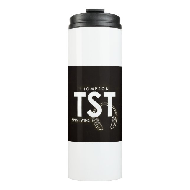 THOMPSON SPIN TWINS (OFFIZIELLE MERCHANDISE) TOUR THERMOSBECHER (Vorderseite)
