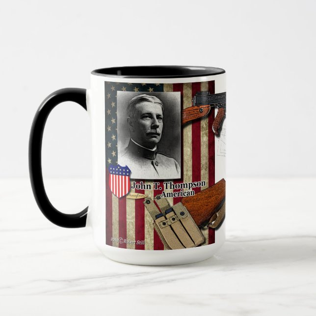 Thompsonvormaschinen-Gewehr-Tasse 1938 Tasse (Links)
