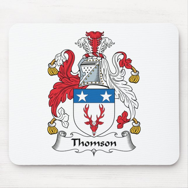 Thomson-Familienwappen Mousepad (Vorne)