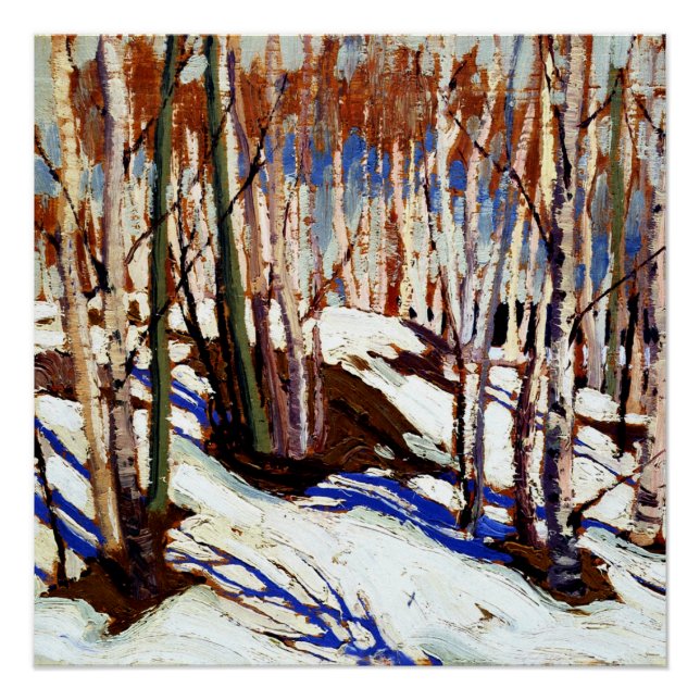 Thomson - Frühling, Kanusee, Poster (Vorderseite)