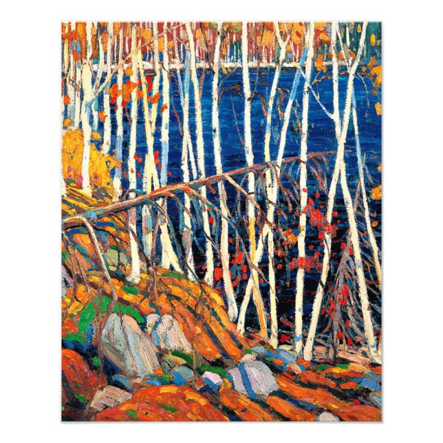 Thomson - In den Northländern, Kunstmalerei Fotodruck (Vorne)