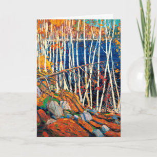 Thomson - In den Northländern, Kunstmalerei Karte