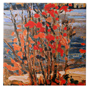 Thomson - Lake and Red Tree Fliese