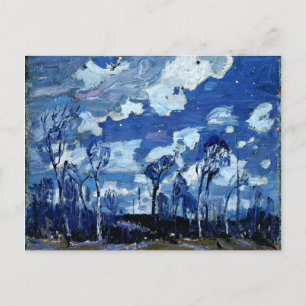 Thomson - Nocturne, The Birches Postkarte