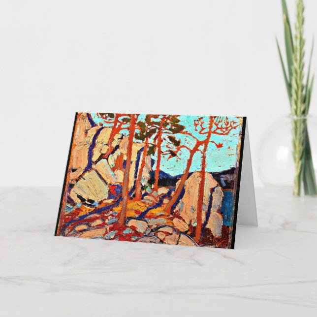 Thomson - Pine Cleft Rocks Karte (Vorderseite)