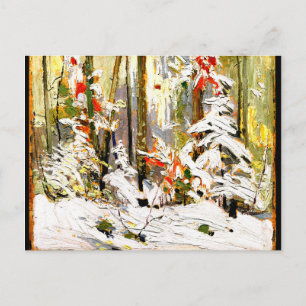 Thomson - Räume, Winter Postkarte