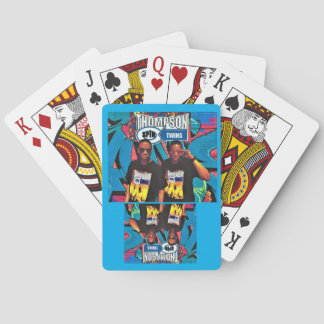 THOMSON SPIN TWILLINGS. Ping-Pong-Schläger Spielkarten