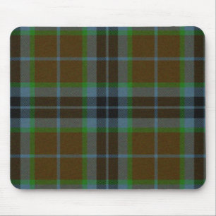 Thomsontartan-karierte Mausunterlage Mousepad