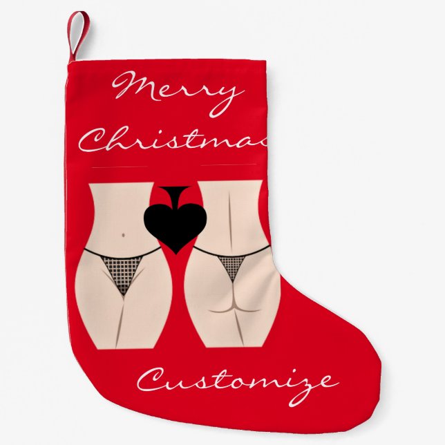 Thong Panty Spade Thunder_Cove Kleiner Weihnachtsstrumpf (Vorderseite)