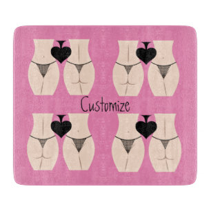 Thong Panty Spade Thunder_Cove Schneidebrett