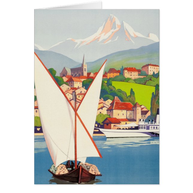 Thonon Les Bains Französisch Reisen Europa (Vorne)