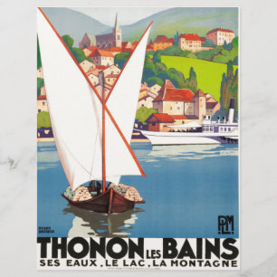 Thonon Les Bains Französisch Reisen Europa