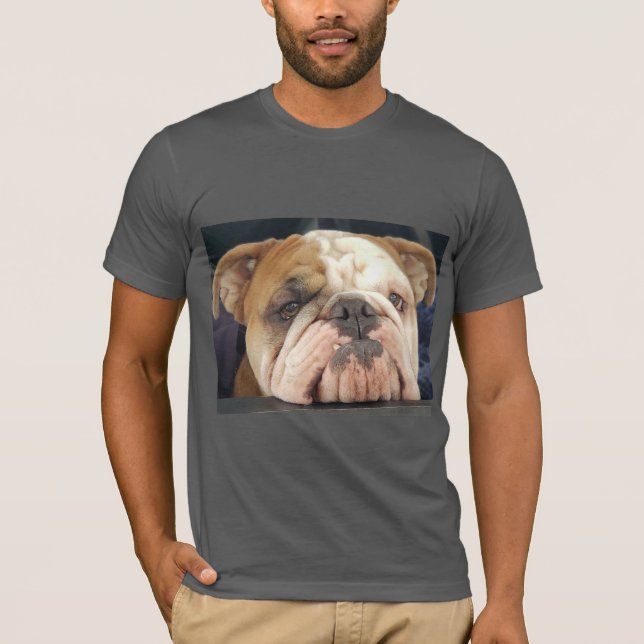 Thor der Bulldoggen-Erwachsen-T - Shirt (Vorderseite)