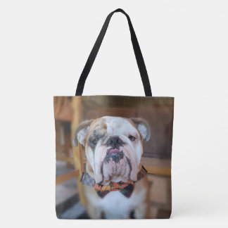 Thor die Bulldoggen-farbenreiche Taschen-Tasche
