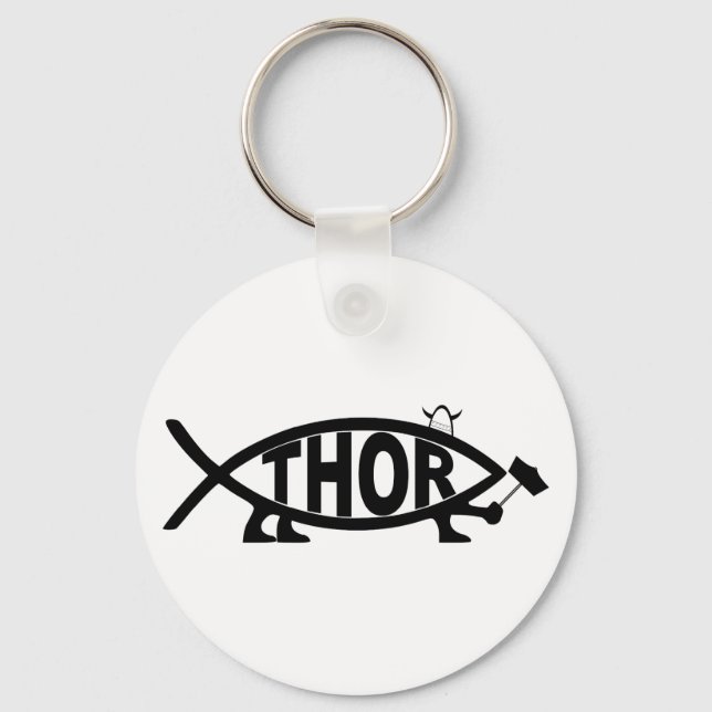THOR Fish Schlüsselanhänger (Vorderseite)